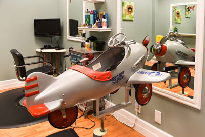 Kids Haircuts Plane